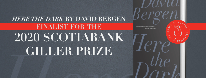 Here the Dark Book Cover Giller Finalist Announcement
