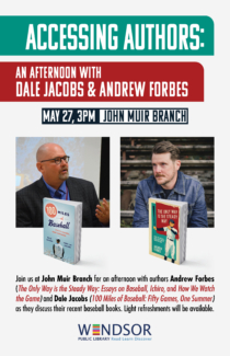 Accessing Authors: Dale Jacobs and Andrew Forbes @ John Muir Branch