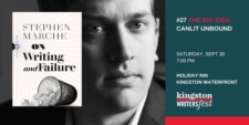 Stephen Marche at Kingston WritersFest @ Holiday Inn Kingston-Waterfront, an IHG Hotel, Kingston | Kingston | Ontario | Canada